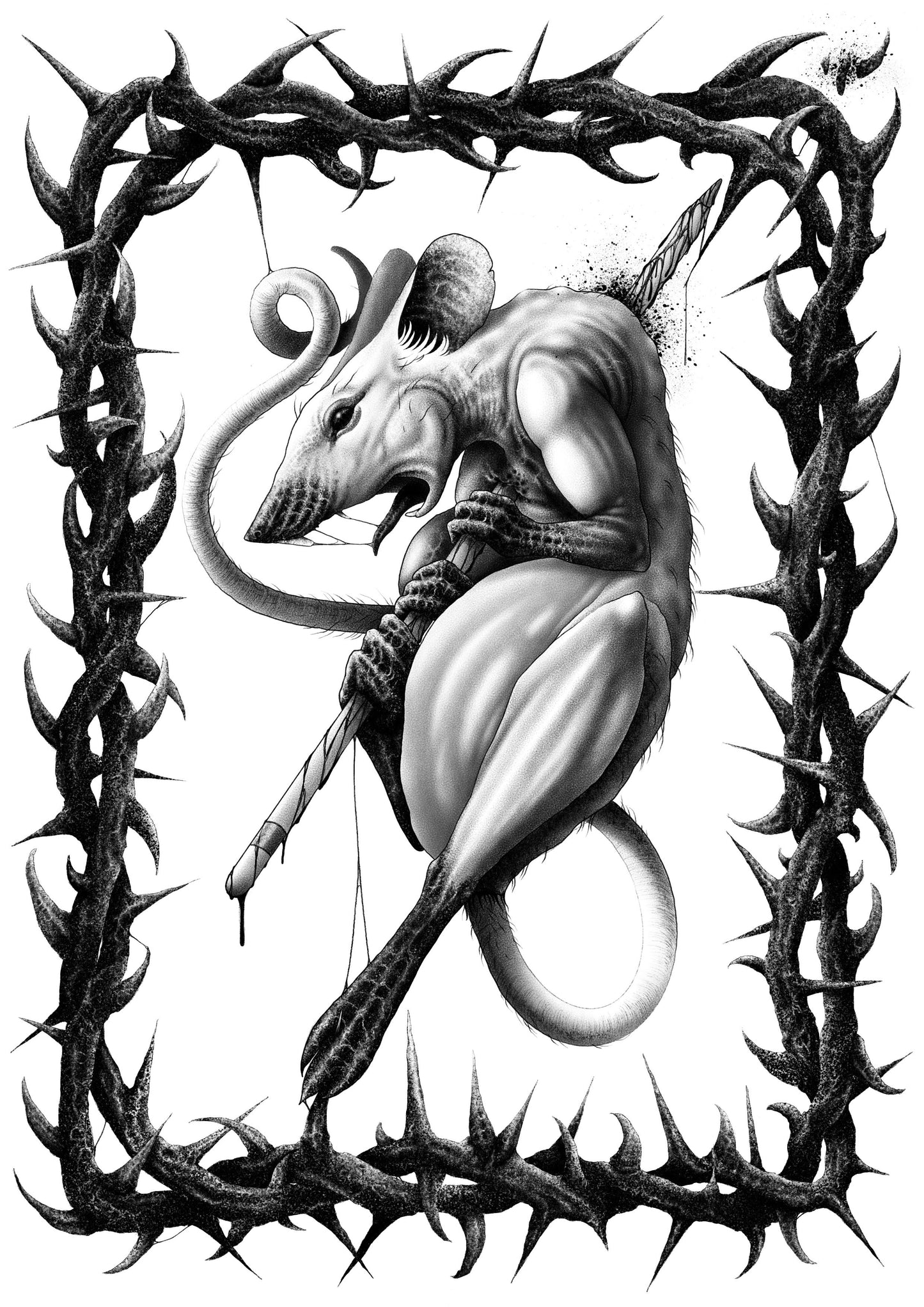Rat met Apple Pencil